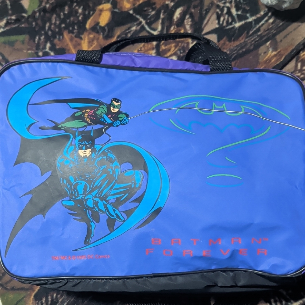 Batman Forever Blue Men's Carry Bag